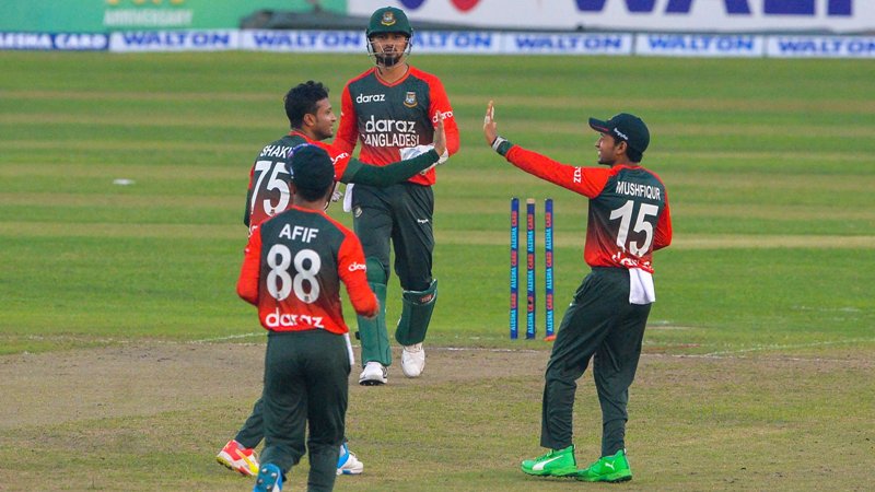 Bangladesh win second T20I by 4 runs against New Zealand, take 2-0 lead in 5-match series Bangladesh win second T20I by 4 runs against New Zealand, take 2-0 lead in 5-match series
