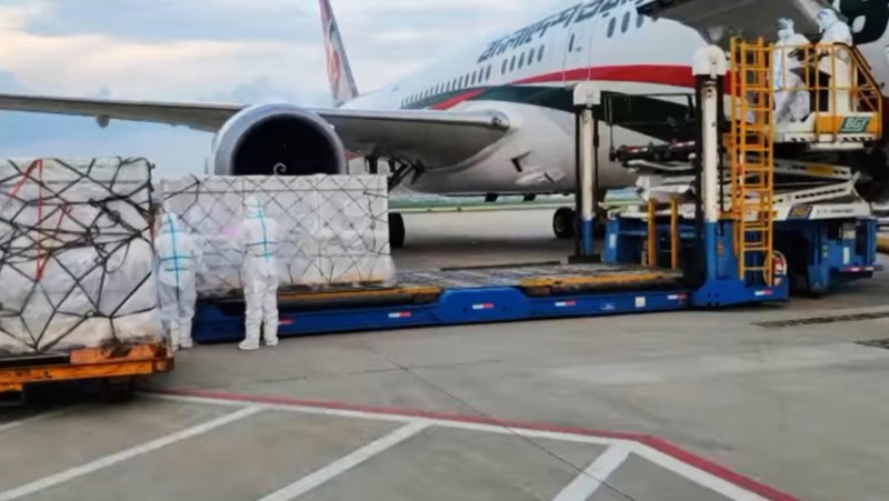 2 million Sinopharm vaccine doses arrive in the country 2 million Sinopharm vaccine doses arrive in the country