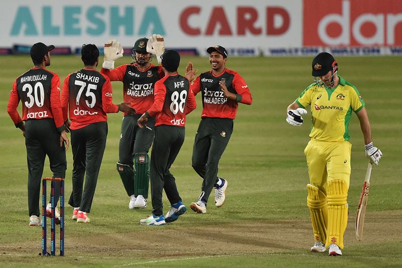 Nasum's 4-fer powers Bangladesh to a win over visiting Australia in first T20I