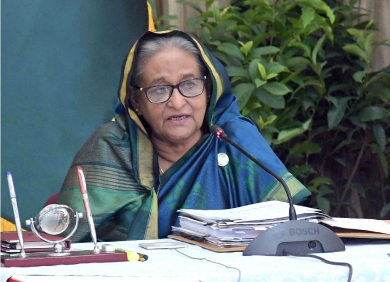Country is developing, becoming self-reliant because of the Awami League government: Sheikh Hasina