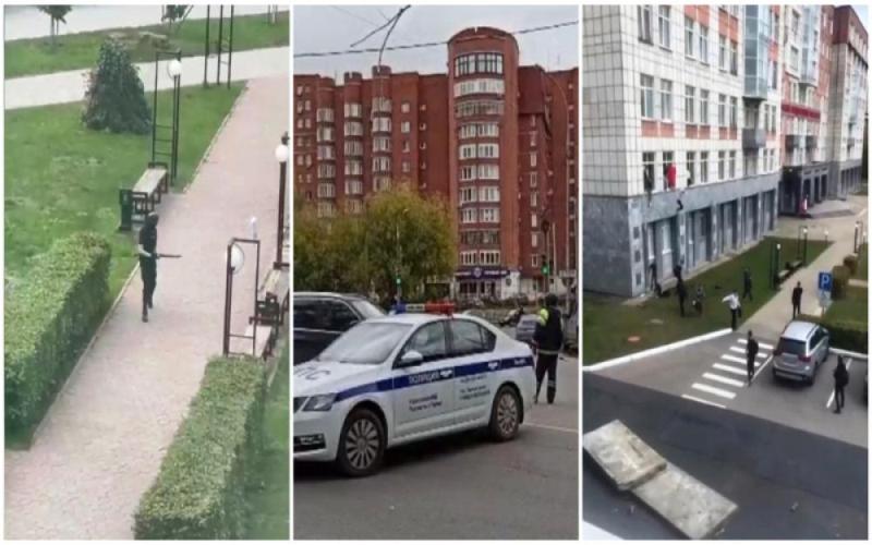 Eight killed, several hurt in shooting at Russian university: State media Eight killed, several hurt in shooting at Russian university: State media