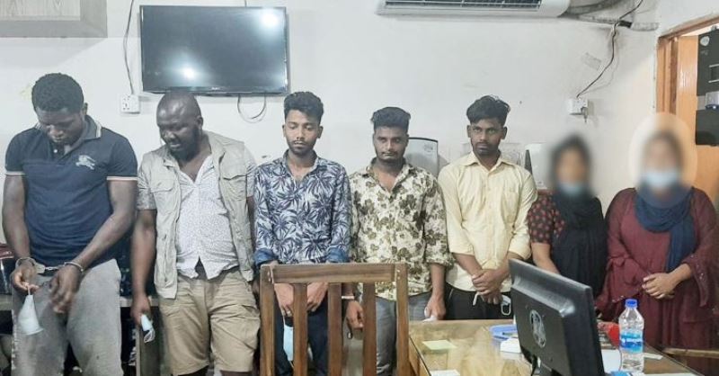 Two Nigerians among seven arrested for social media fraud