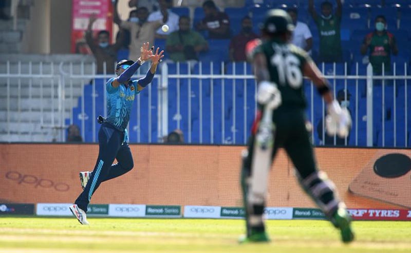 Charith Asalanka hits unbeaten 80 as Sri Lanka beat Bangladesh by five wickets in T20 World Cup clash Charith Asalanka hits unbeaten 80 as Sri Lanka beat Bangladesh by five wickets in T20 World Cup clash