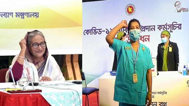 Will take the vaccine after everyone has taken it: Sheikh Hasina Will take the vaccine after everyone has taken it: Sheikh Hasina
