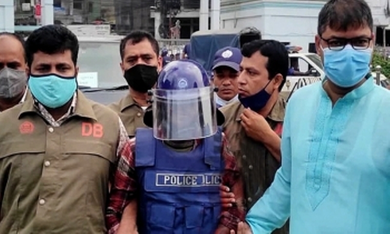 Marquee Attack: Arrested Iqbal Hossain kept in Comilla Police Lines