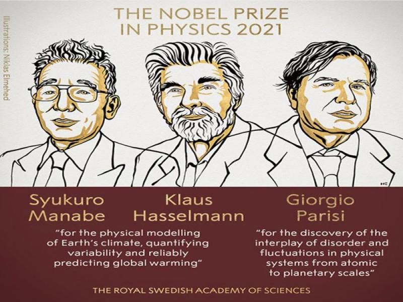 Nobel Prize in Physics awarded to three scientists for contributions to