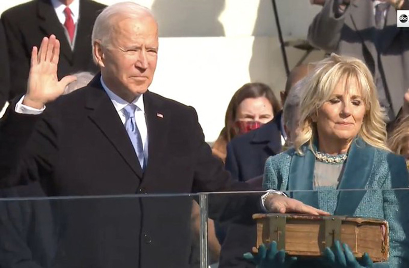 This is America's day: Joe Biden