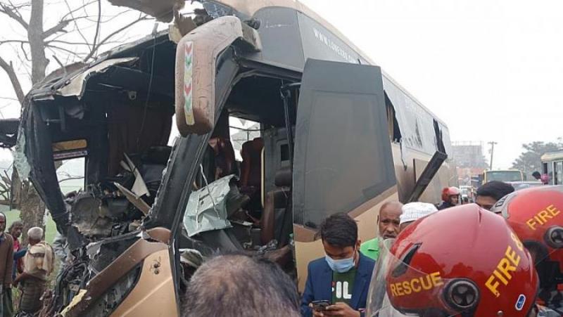 Eight killed in Sylhet bus accident