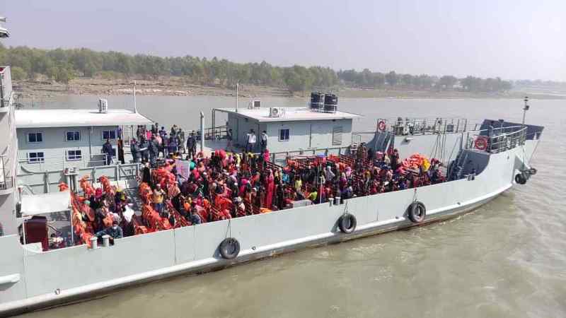 Another 1,500 Rohingya refugees on their way to Bhasan Char Another 1,500 Rohingya refugees on their way to Bhasan Char