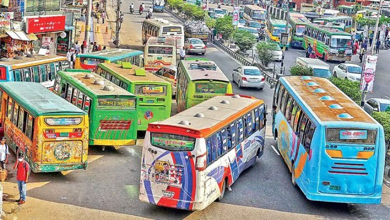 BRTA demands to start bus service after the shop opens