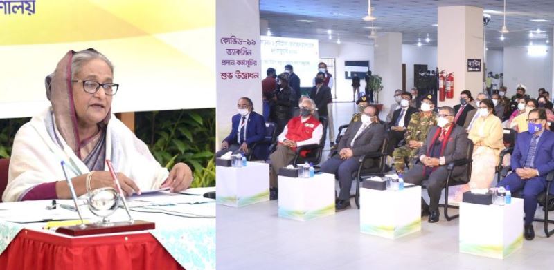 Bangladesh to get 34 million Covid-19 vaccine: Prime Minister Hasina Bangladesh to get 34 million Covid-19 vaccine: Prime Minister Hasina