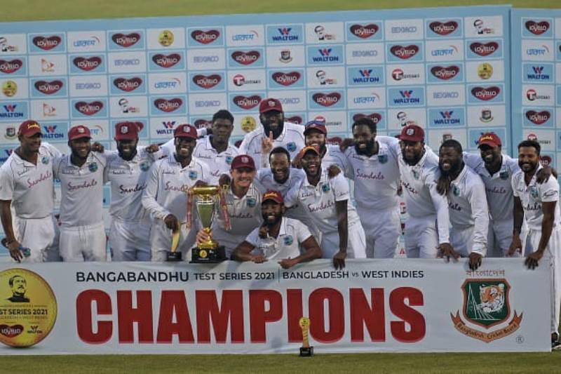 Test Cricket: West Indies defeat Bangladesh by 17 runs, win series 2-0