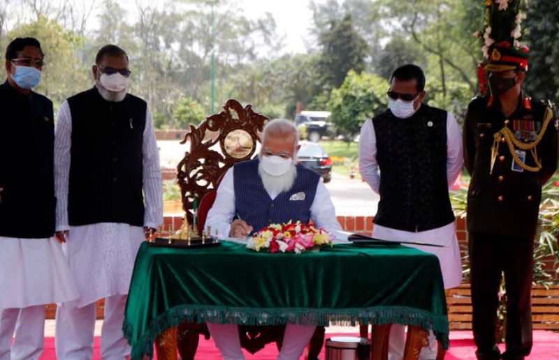 'Their valour will continue to inspire future generations,' writes Indian PM Modi at National Memorial 'Their valour will continue to inspire future generations,' writes Indian PM Modi at National Memorial
