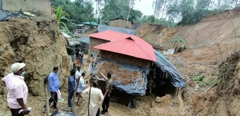 Six Rohingyas among eight killed in Cox's Bazar landslide