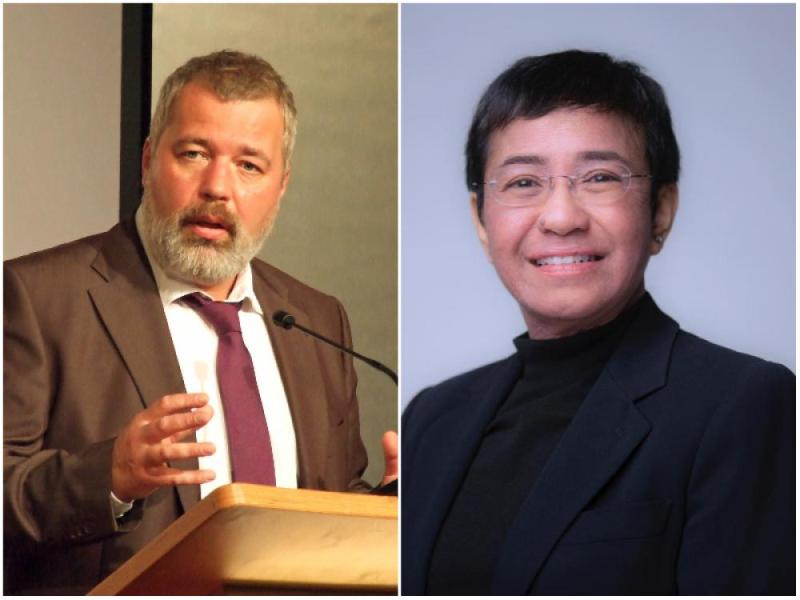 Nobel Peace Prize 2021 awarded to journalists Dmitry Muratov, Maria Ressa Nobel Peace Prize 2021 awarded to journalists Dmitry Muratov, Maria Ressa