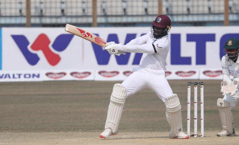 Mayers' record 210 leads Windies to historic win against Bangladesh