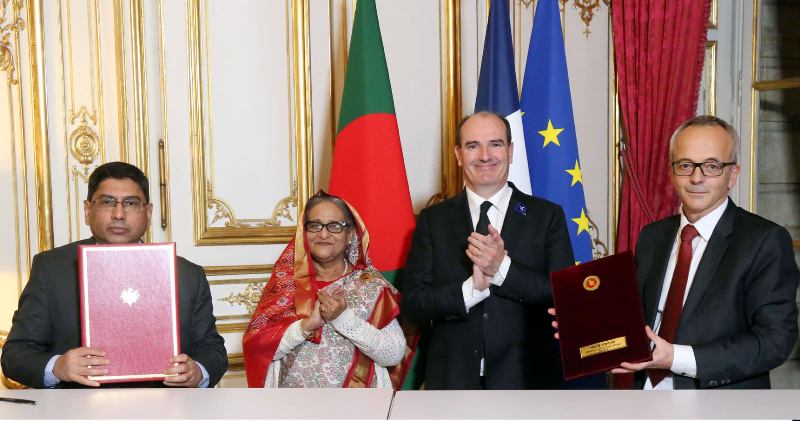Hasina's France visit: Three agreements signed between Dhaka and Paris