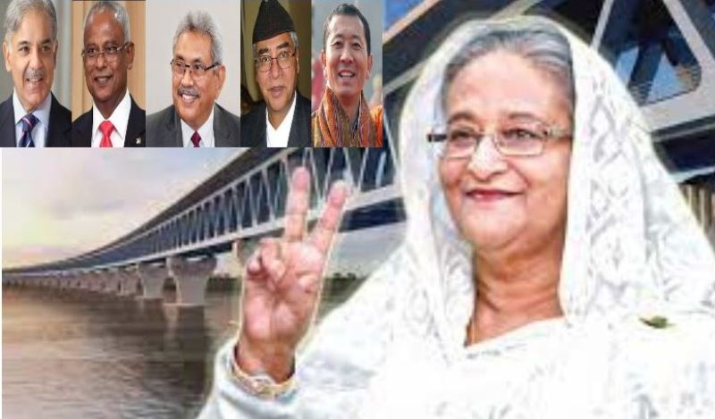 পদ্মা সেতুর জন্য প্রধানমন্ত্রীকে অভিনন্দন জানিয়েছে দক্ষিণ এশিয়ার ৫ দেশ পদ্মা সেতুর জন্য প্রধানমন্ত্রীকে অভিনন্দন জানিয়েছে দক্ষিণ এশিয়ার ৫ দেশ