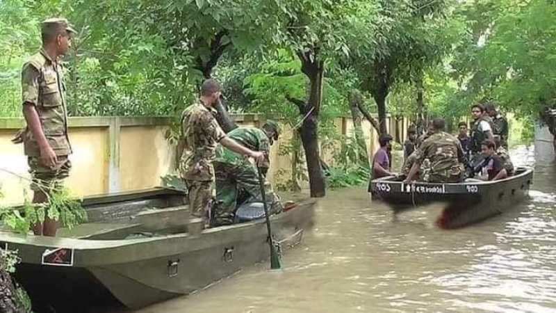 Army, navy deployed as flood situation deteriorates in Sylhet, Sunamganj Army, navy deployed as flood situation deteriorates in Sylhet, Sunamganj