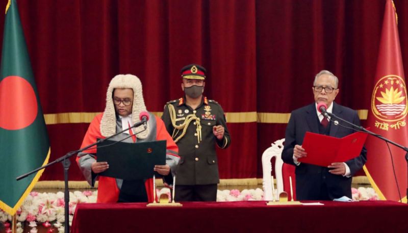 Hasan Foez Siddique sworn in as new Chief Justice of Bangladesh