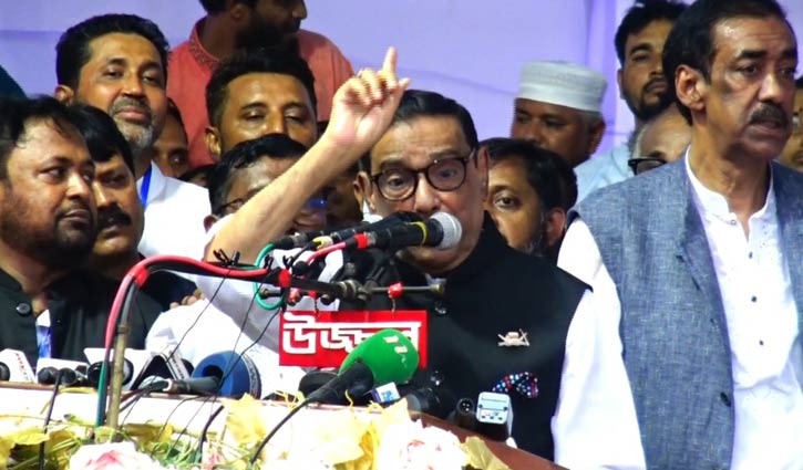 Quader hints at political battle in December