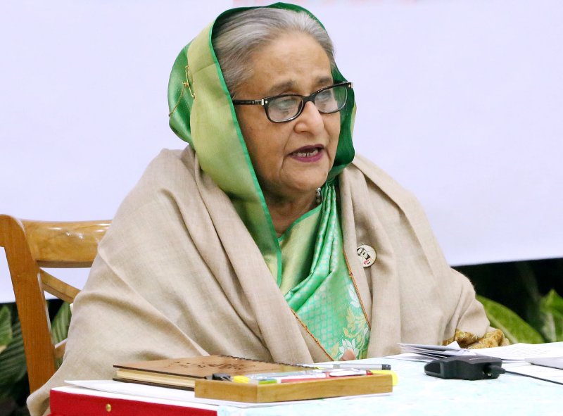 Prime Minister Hasina leaves for the UAE