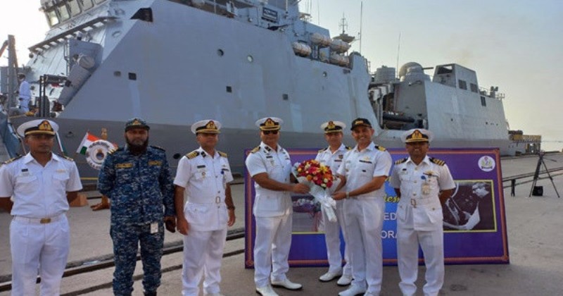 Indian warships in Mongla to join joint exercise with Bangladesh Navy