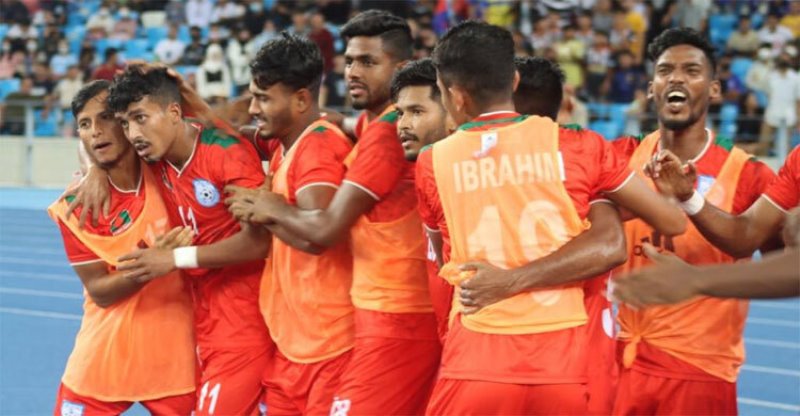 Bangladesh beat Cambodia 1-0 in FIFA Int'l Friendly Bangladesh beat Cambodia 1-0 in FIFA Int'l Friendly