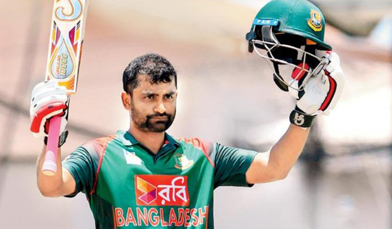 Tamim scores century in his hometown