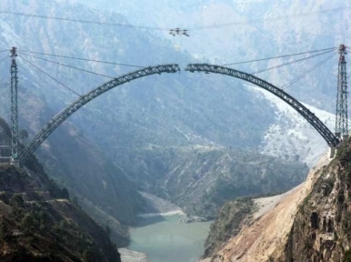 Engineering marvel: India is building world's highest railway bridge