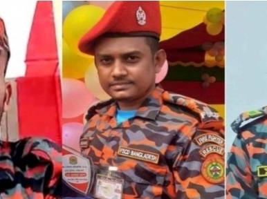 Firefighters who were killed while dousing Sitakunda container depot fire