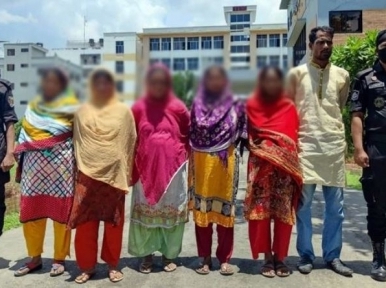 Six members of women trafficking ring arrested from Narayanganj