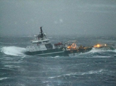 16 fishermen go missing as 5 trawlers capsize in rough sea