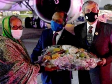 Prime Minister Hasina reaches New York to attend UN session