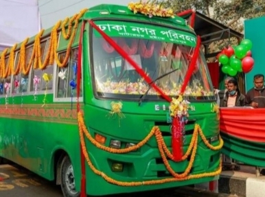 Another 225 buses will run on 3 new Dhaka routes