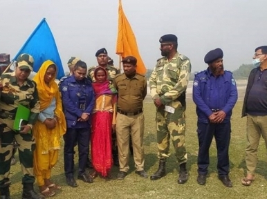 প্রেমের টানে পঞ্চগড়ে আসা ভারতীয় কিশোরীর দেশে প্রত্যাবর্তন