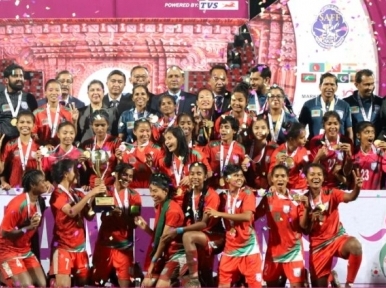 Bangladesh women make history, beat Nepal 3-1 to clinch maiden SAFF title