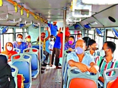 Govt's new decision allows full seating in public transport