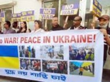 Russia-Ukraine War: Expat Ukrainians in Bangladesh want a quick end to the war