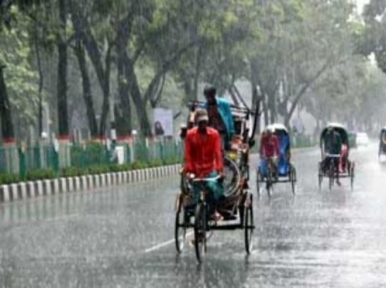 Rain lashes Dhaka, brings relief from sultry weather