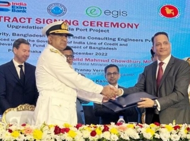 Agreement signed with Indian company for development of Mongla port