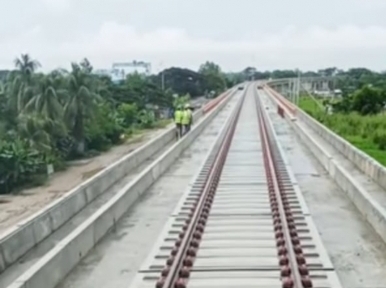 Railway link construction on Padma Setu will be completed by June 2024