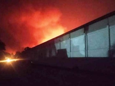Chittagong container depot fire still not under control after 24 hours