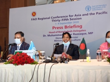Bangladesh elected president of FAO's APRC, next conference in Sri Lanka