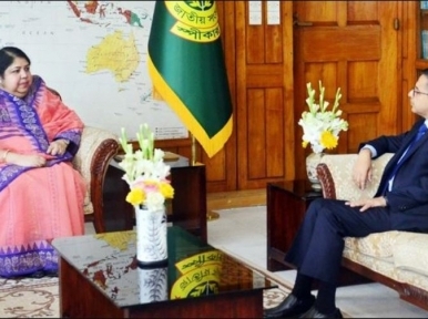 Newly appointed High Commissioner of India meets with the Speaker