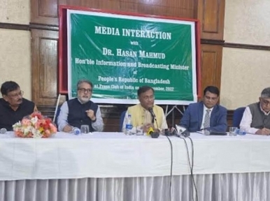 Media's role is important in sweet relations between India and Bangladesh: Hasan Mahmud