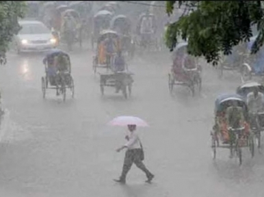 Rain brings relief in different places including Dhaka