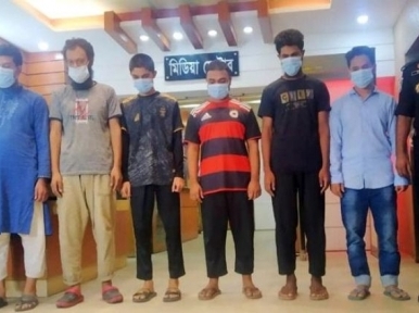 Seven arrested for 'terrorist involvement'