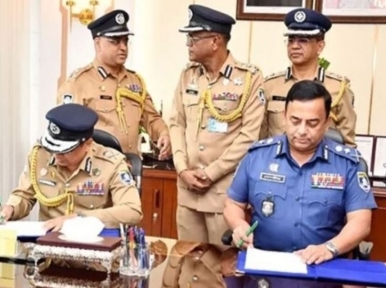 Chowdhury Abdullah Al-Mamun takes charge as IGP