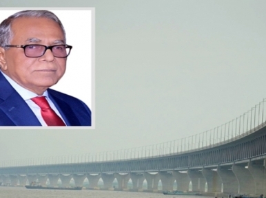 Implementation of Padma Bridge has given courage to countrymen to hold their heads high: President